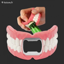 Dentier qui décapsul