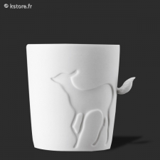 Mug biche avec queue