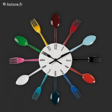 Horloge cuisine four