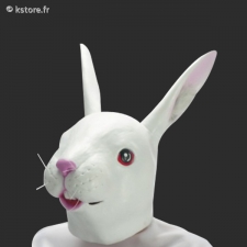 Masque tête de lapin