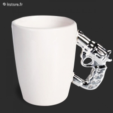 Tasse anse pistolet