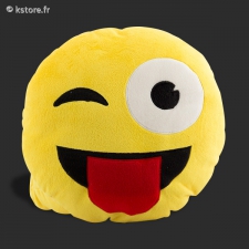 Coussin smiley avec 