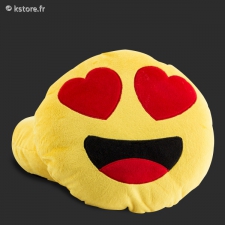 Coussin smiley avec 