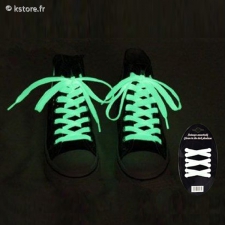 Paire de lacets fluo