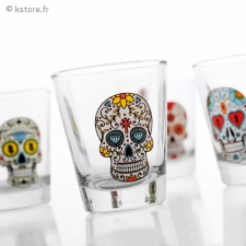 Lot de 4 verres à sh