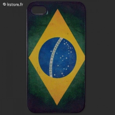 Coque drapeau brésil