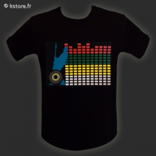 T-shirt interactif m