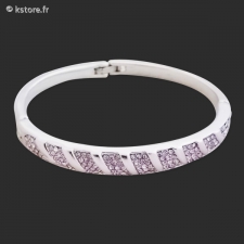 Bracelet argenté orn