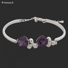 Bracelet gris avec d