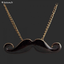 Collier moustache no