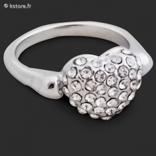 bague en argent avec