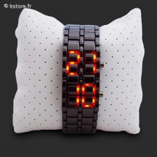 Montre LED métal