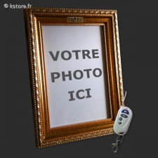 Cadre photo plastiqu