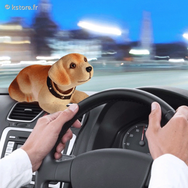 Acheter Belle tête oscillante Simulation chien chiot voiture