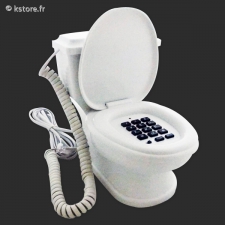 Téléphone filaire WC